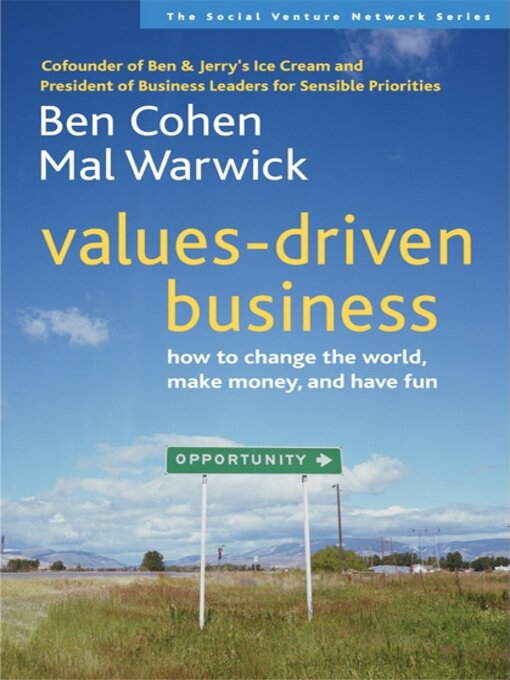 Title details for Values-Driven Business by Ben Cohen - Available